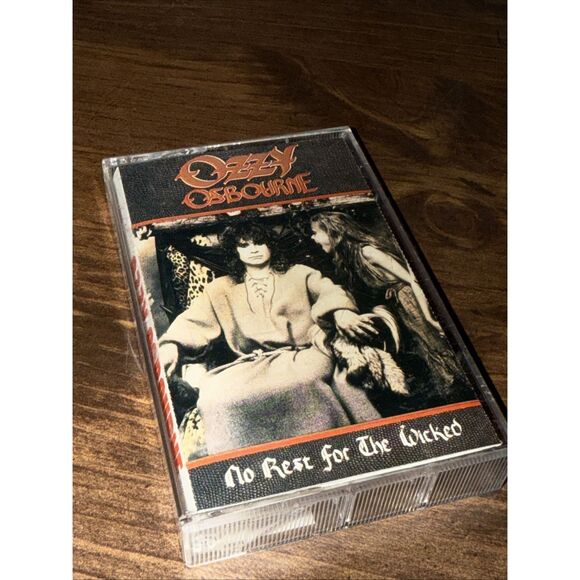 Ozzy Osbourne - No Rest For The Wicked (Cassette, 1988, CBS) - Picture 1 of 4